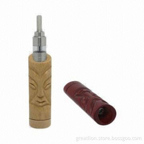 Newest Mod Electronic Cigarette Kit, Wooden Style, 1,000mAh Battery Capacity